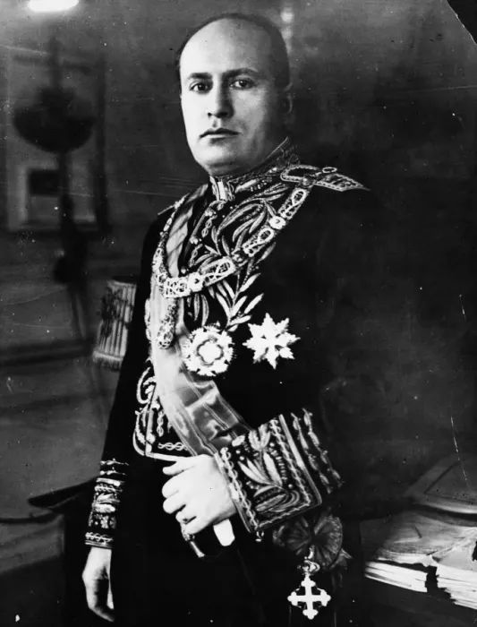 Framed Print : Benito Mussolini Framed Print : Benito Mussolini