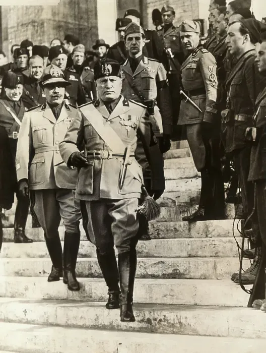 Framed Print : Benito Mussolini Framed Print : Benito Mussolini