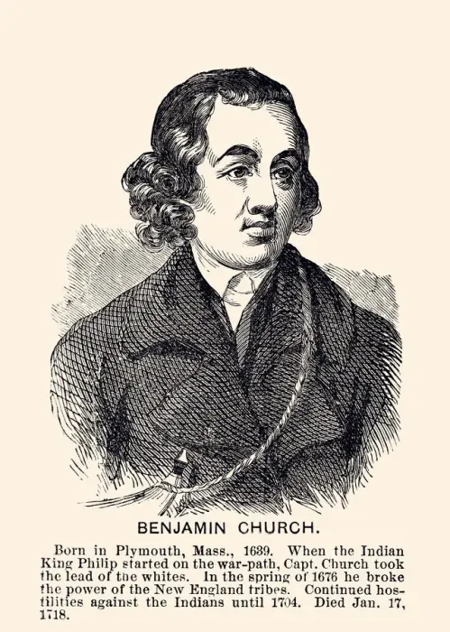 Framed Print : BENJAMIN CHURCH (XXXL) Framed Print : BENJAMIN CHURCH (XXXL)