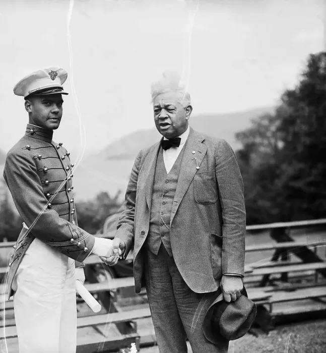 Framed Print : Benjamin Davis In Uniform W / Senator Framed Print : Benjamin Davis In Uniform W / Senator