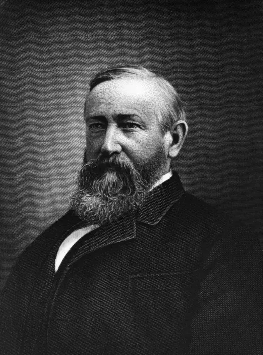 Framed Print : Benjamin Harrison Framed Print : Benjamin Harrison