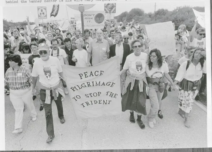 Framed Print : Benjamin Spock Leading Protest Framed Print : Benjamin Spock Leading Protest