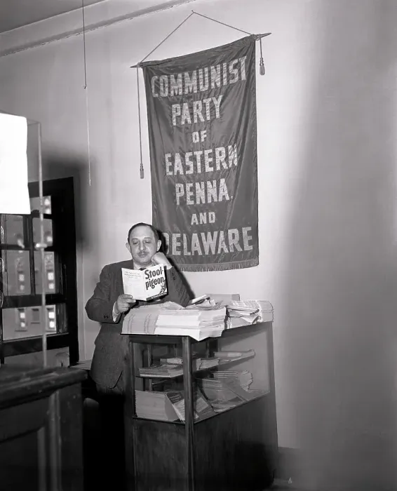 Framed Print : Benjamin Weiss Reading a Pamphlet Framed Print : Benjamin Weiss Reading a Pamphlet