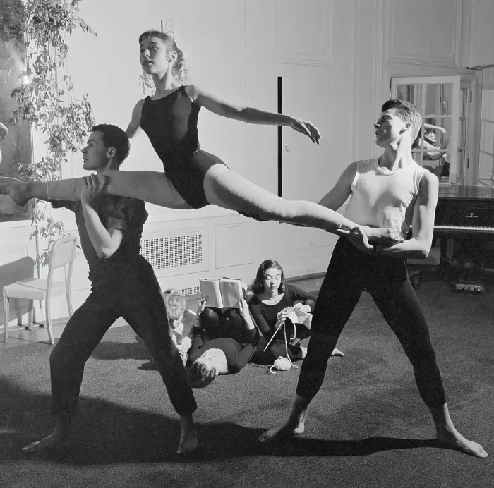 Framed Print : Bennington College Dance Group Rehearsing Framed Print : Bennington College Dance Group Rehearsing