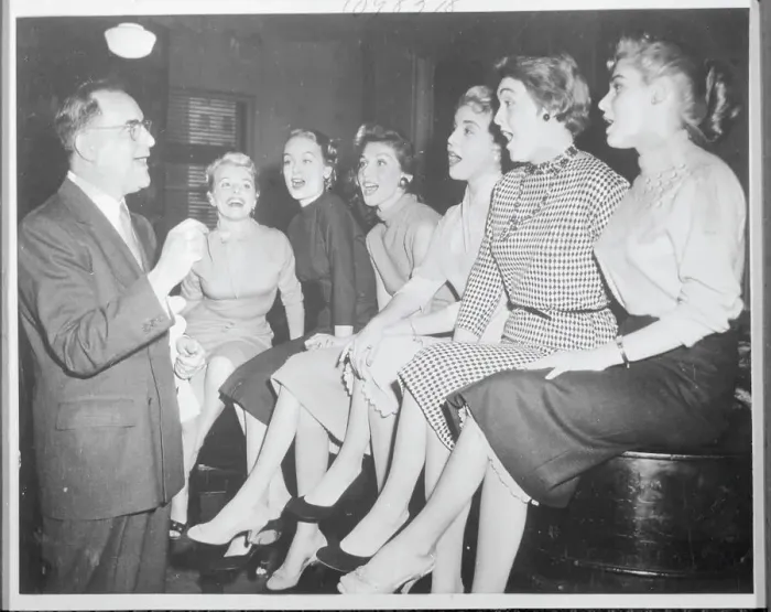Framed Print : Benny Goodman Auditions Female Vocalists Framed Print : Benny Goodman Auditions Female Vocalists