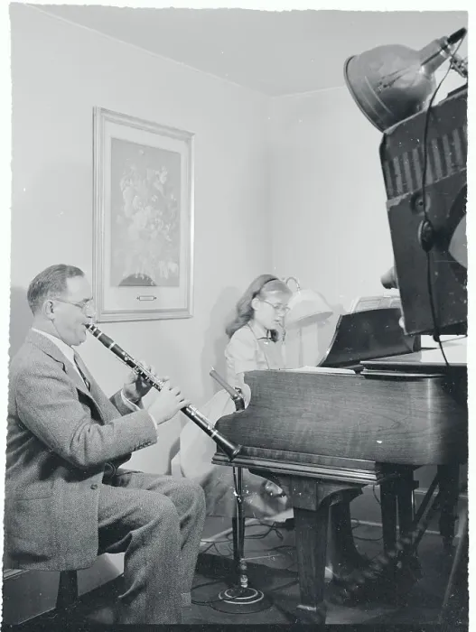 Framed Print : Benny Goodman Having a Jam Session