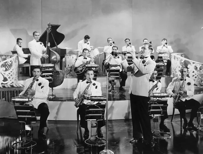 Framed Print : Benny Goodman And His Orchestra