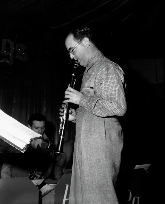 Framed Print : Benny Goodman Performing Framed Print : Benny Goodman Performing