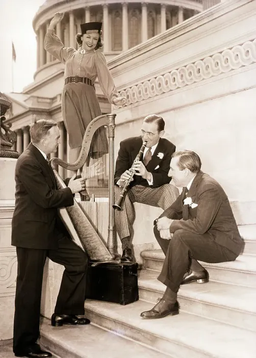 Framed Print : Benny Goodman Playing on Capitol Steps Framed Print : Benny Goodman Playing on Capitol Steps