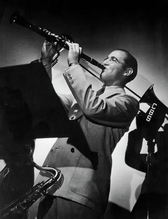 Framed Print : Benny Goodman Playing the Clarinet Framed Print : Benny Goodman Playing the Clarinet