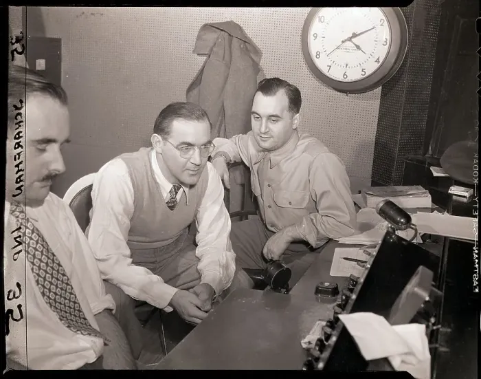 Framed Print : Benny Goodman During Radio Broadcast Framed Print : Benny Goodman During Radio Broadcast
