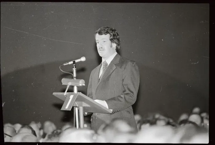 Framed Print : Benson Ford, Jr. Speaking at Podium Framed Print : Benson Ford, Jr. Speaking at Podium