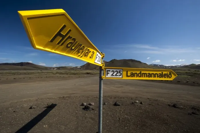Framed Print : Bent signpost, Landmannalaugar, Fjallabak Nature Reserve, Highlands, Iceland, Europe Framed Print : Bent signpost, Landmannalaugar, Fjallabak Nature Reserve, Highlands, Iceland, Europe
