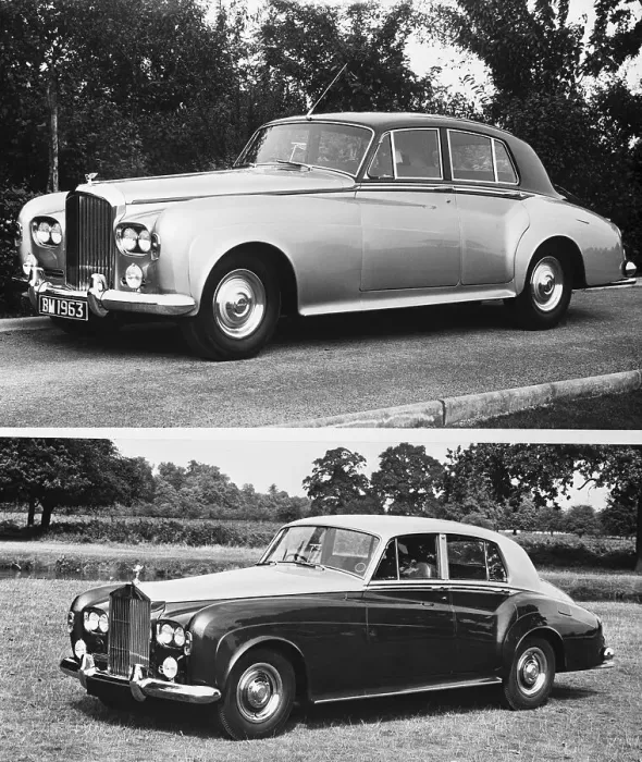 Framed Print : Bentley S3 and Rolls-Royce Silver Cloud III Sedans Framed Print : Bentley S3 and Rolls-Royce Silver Cloud III Sedans