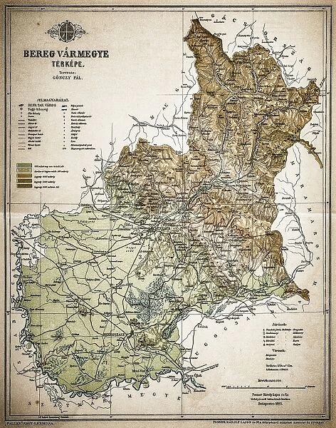 Bereg County, Kingdom of Hungary