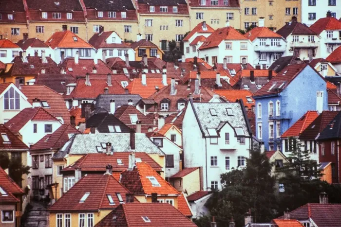 Framed Print : Bergen, Norway
