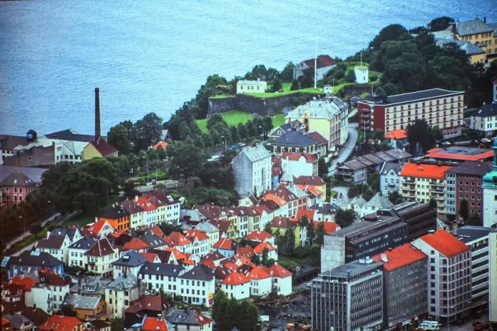 Framed Print : Bergen, Norway Framed Print : Bergen, Norway