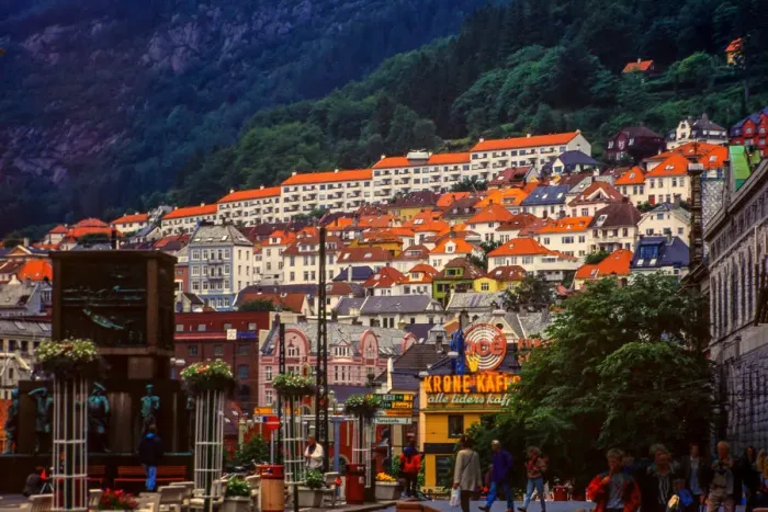 Framed Print : Bergen, Norway Framed Print : Bergen, Norway