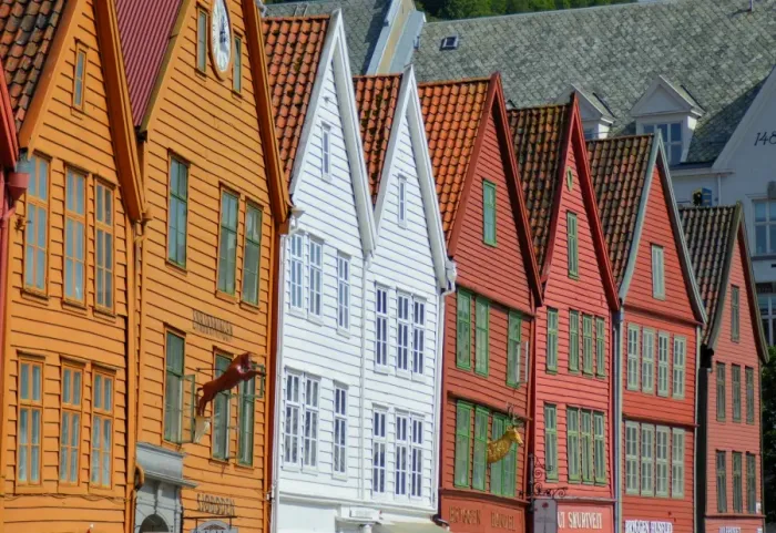 Framed Print : Bergen, Norway Framed Print : Bergen, Norway