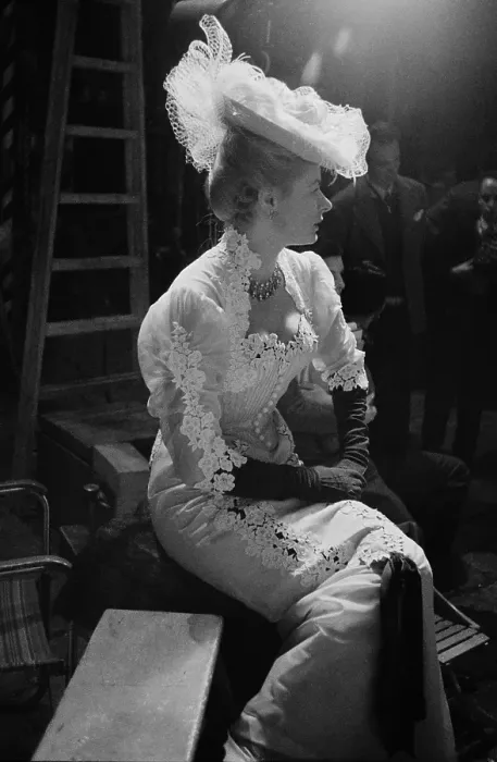 Framed Print : Bergman On Set Framed Print : Bergman On Set
