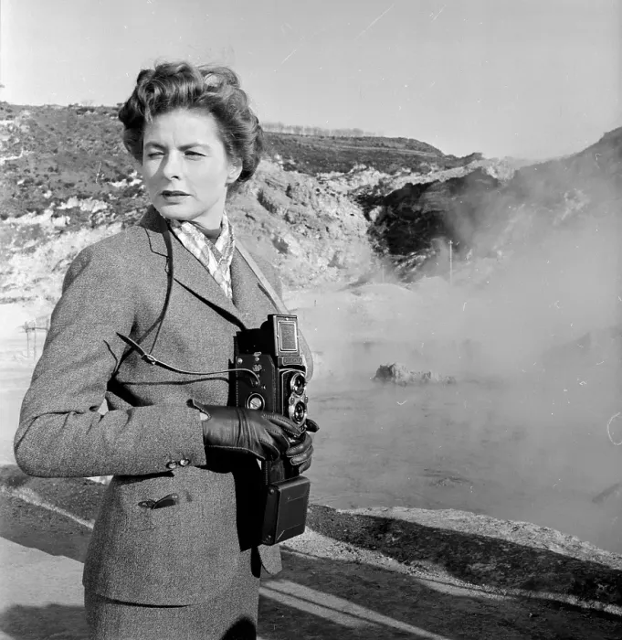 Framed Print : Bergman's Camera