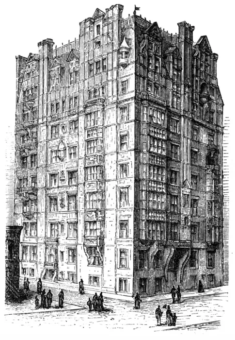 Framed Print : Berkshire Apartment House Framed Print : Berkshire Apartment House