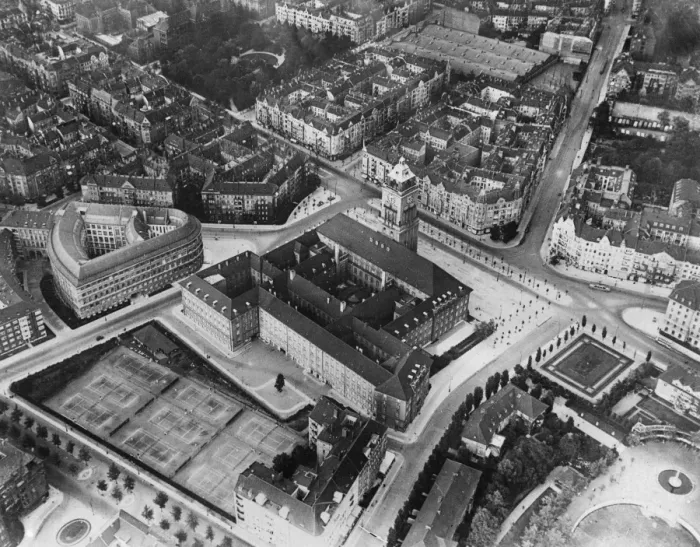 Framed Print : Berlin From The Air Framed Print : Berlin From The Air