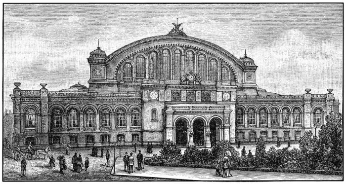Framed Print : Berlin Anhalter Bahnhof Framed Print : Berlin Anhalter Bahnhof