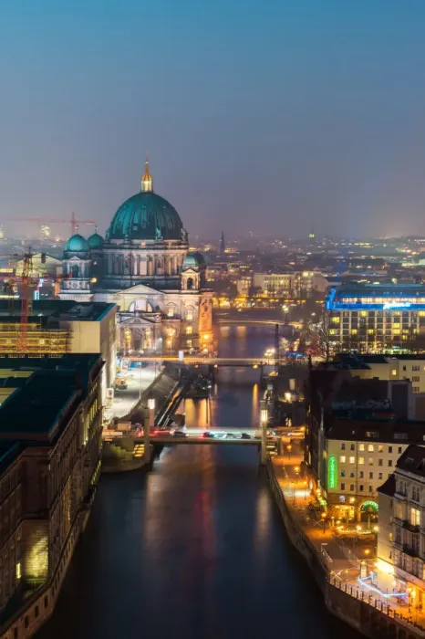 Framed Print : Berlin Cathedral Church beside Spree River Framed Print : Berlin Cathedral Church beside Spree River