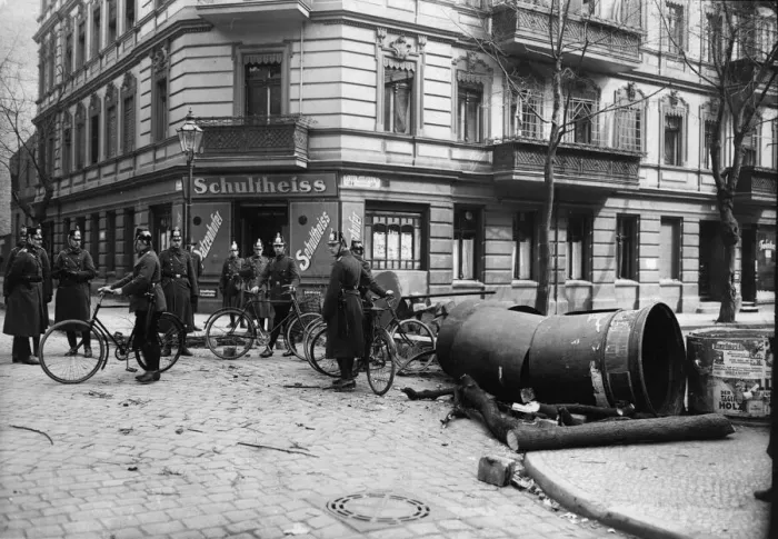 Framed Print : Berlin Unrest