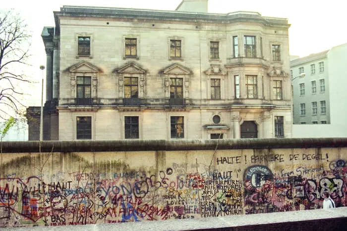 Framed Print : Berlin Wall Pepsi Commercial
