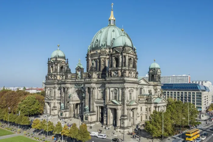 Framed Print : Berliner Dom, Berlin Cathedral from Humboldt Box Framed Print : Berliner Dom, Berlin Cathedral from Humboldt Box