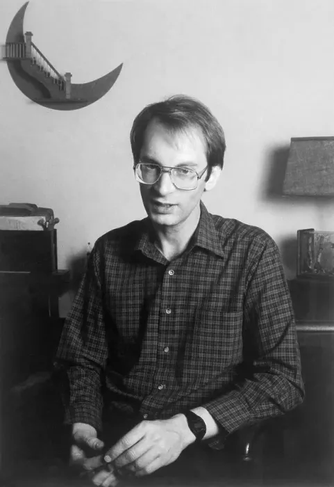 Framed Print : Bernhard Goetz in His Home