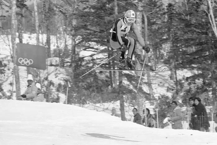 Framed Print : Bernhard Russi Skiing Olympic Downhill Framed Print : Bernhard Russi Skiing Olympic Downhill