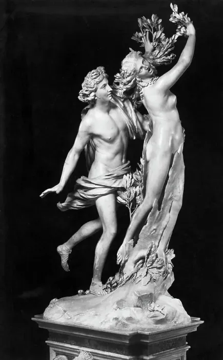 Framed Print : Bernini's Sculpture Apollo and Daphne