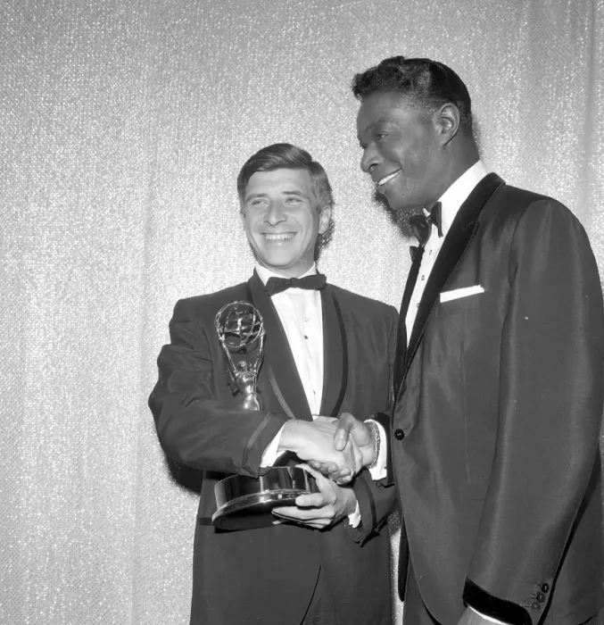 Framed Print : Bernstein & Cole At Emmy Awards Framed Print : Bernstein & Cole At Emmy Awards
