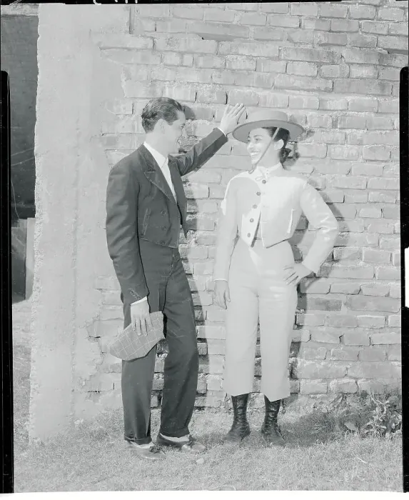 Framed Print : Bertha Trujillo Talking With a Colleague Framed Print : Bertha Trujillo Talking With a Colleague