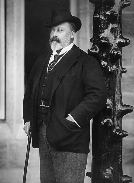 Bertie. 1898: Albert Edward Prince of Wales (1841 - 1910), eldest son of Queen Victoria