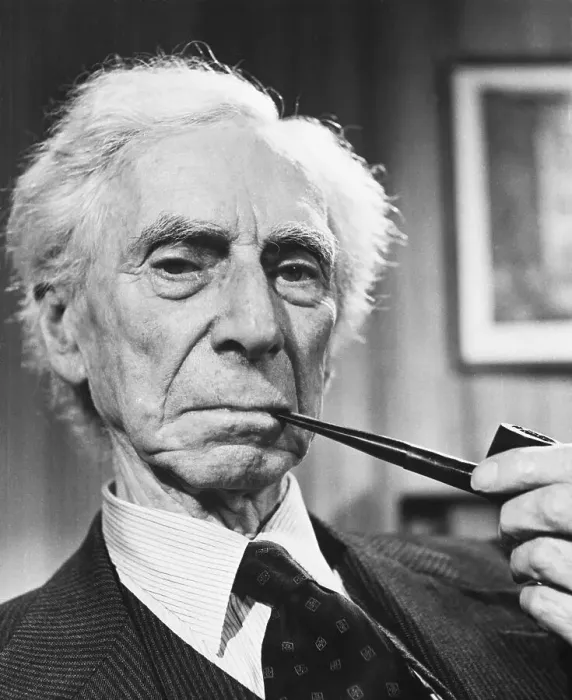 Framed Print : Bertrand Russell