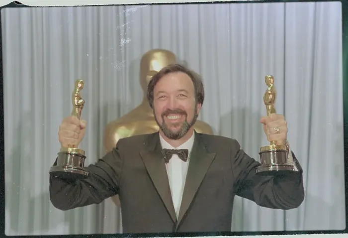 Framed Print : Best Director James Brooks Posing at Academy Awards Framed Print : Best Director James Brooks Posing at Academy Awards