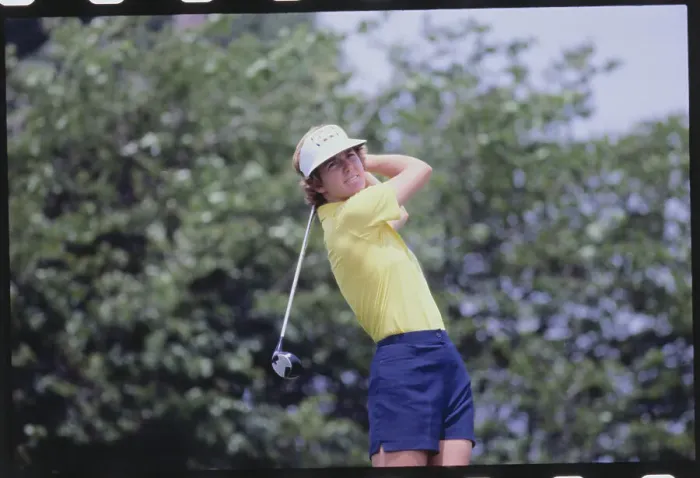 Framed Print : Beth Daniel Golfing Framed Print : Beth Daniel Golfing
