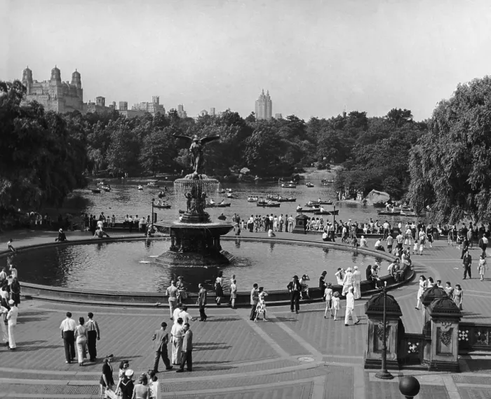 Framed Print : Bethesda Fountain Framed Print : Bethesda Fountain