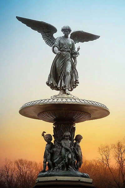 Bethesda Fountain - Angel of the Waters, Central Park, NYC