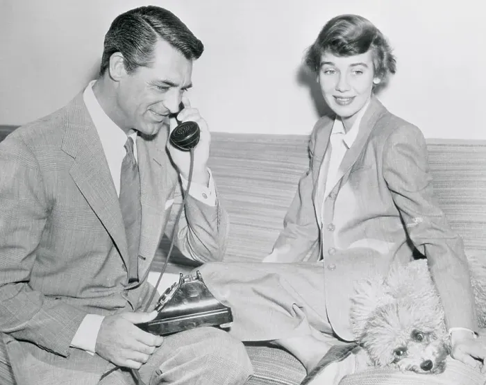 Framed Print : Betsy Dranke and Cary Grant Framed Print : Betsy Dranke and Cary Grant