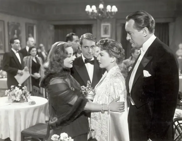 Framed Print : Bette Davis and Anne Baxter in All About Eve Framed Print : Bette Davis and Anne Baxter in All About Eve