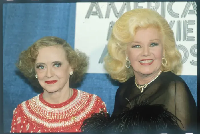 Framed Print : Bette Davis with Ginger Rogers at Awards Show Framed Print : Bette Davis with Ginger Rogers at Awards Show