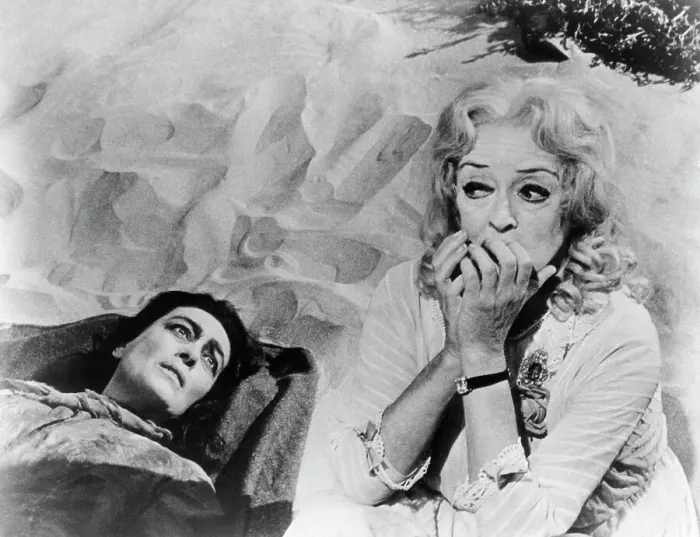 Framed Print : Bette Davis and Joan Crawford in What Ever Happened to Baby Jane? Framed Print : Bette Davis and Joan Crawford in What Ever Happened to Baby Jane?