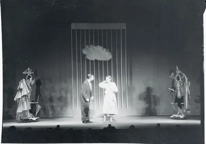 Framed Print : Bette Davis Performing in Stage Production Framed Print : Bette Davis Performing in Stage Production