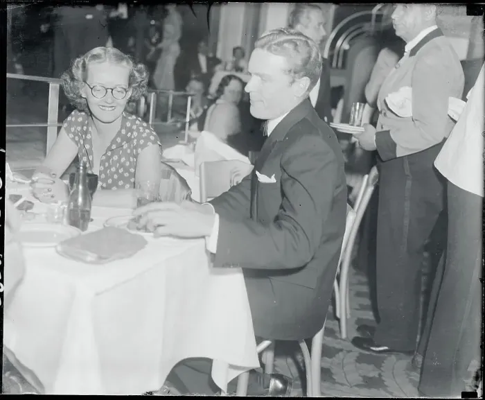 Framed Print : Bette Davis, Wearing Glasses At Restaurant Framed Print : Bette Davis, Wearing Glasses At Restaurant