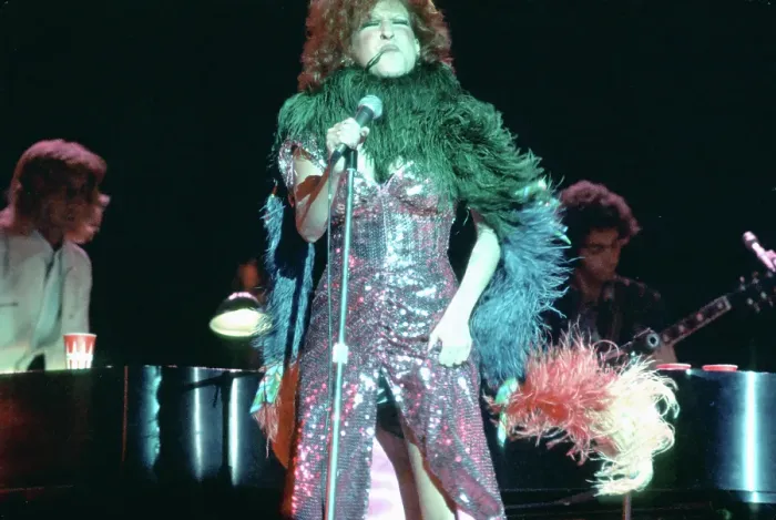 Framed Print : Bette Midler Performing Framed Print : Bette Midler Performing